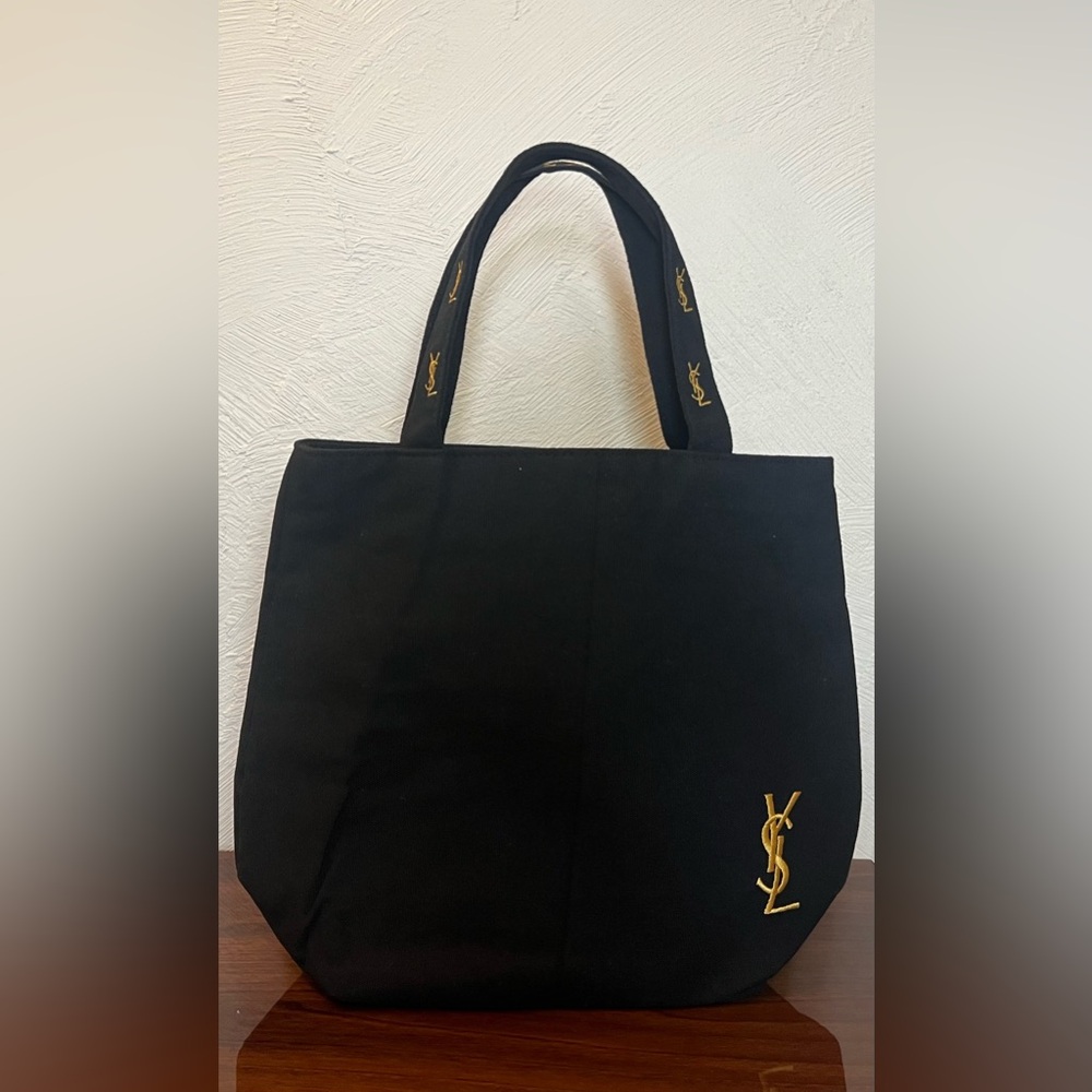 New! YSL Canvas Tote Bag